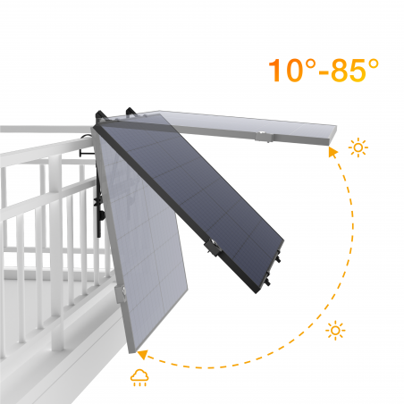 Tracker solaire à axe unique ECOFLOW