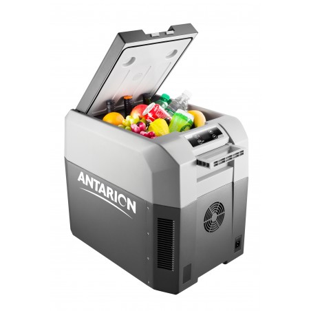 Glacière à Compression 35L Antarion - Pour Camping, Voiture, Bateau - Contrôle LCD - 12/24V Et 230V