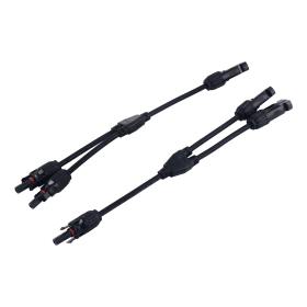 Paire de splitters connecteurs solaires rapides type Y