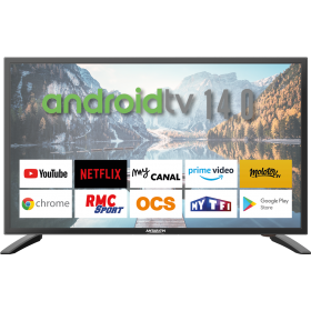 TV 22'' SMART 1ère monte - ANDROID 14.0