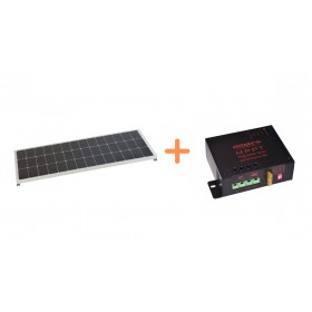 Kit monocristallin 140W avec MPPT 10A