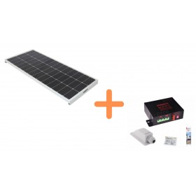 Kit monocristallin 190W avec MPPT 20A