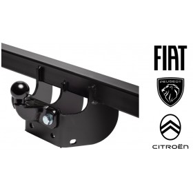 Attelage fourgon FIAT / PEUGEOT / CITROEN boule à bride fixe