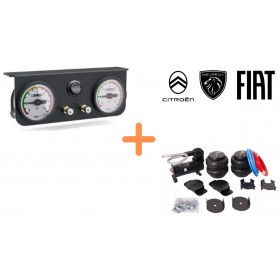 Kit suspensions pneumatiques 8'' FIAT /CITR /PEUG...