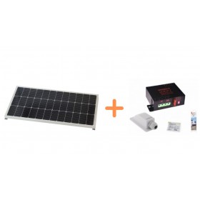 Kit monocristallin 160W avec MPPT 15A