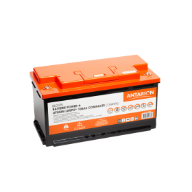 Batterie Lithium 105Ah POWER + ANTARION Bluetooth Avec...