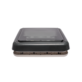 Lanterneau ANTARION 40X40cm double vitrage Gris Avec...