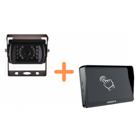 Systéme vidéo de recul camera noire HD ANTARION