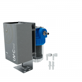 Kit Unité UV-C LED UV-8 Steel + filtre à charbon AQUATEC