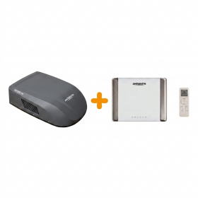 Climatiseur 2650W exterieur Gris/ interieur Blanc ANTARION