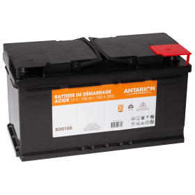 Batterie de démarrage ACIDE 100Ah ANTARION