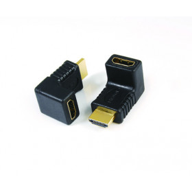 Raccord hdmi coudé gauche