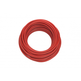 Câble souple H07V-K 10mm ROUGE Couronne 100m